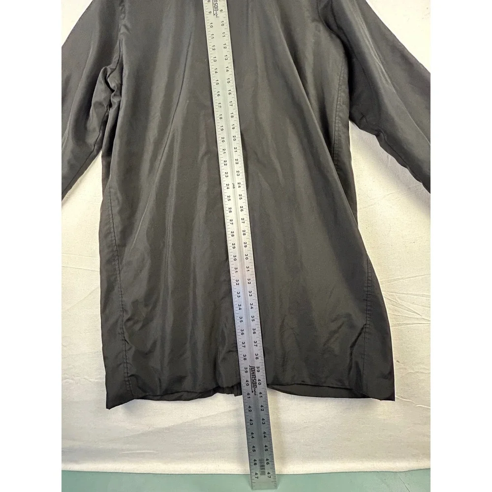 Banana Republic Mens Black Padded Car Coat Jacket 712873-00 Medium